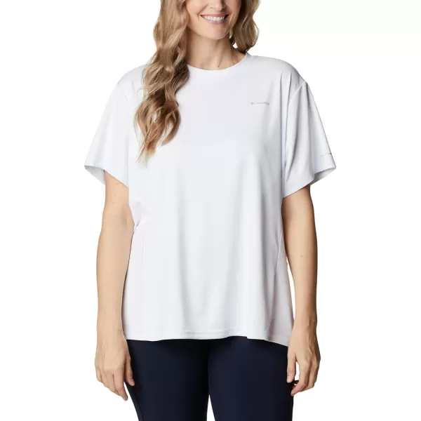 Columbia Womens W Zero Ice CirroCool Ss ShirtWhite