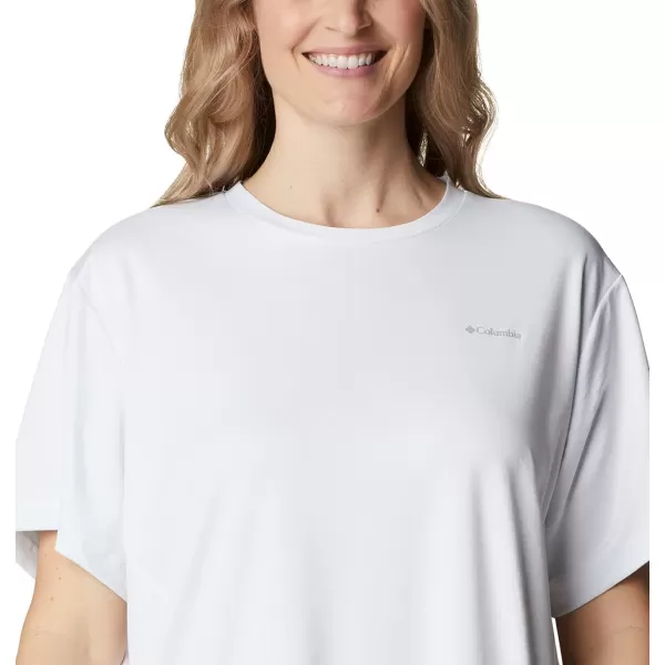 Columbia Womens W Zero Ice CirroCool Ss ShirtWhite