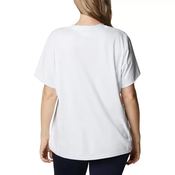 Columbia Womens W Zero Ice CirroCool Ss ShirtWhite