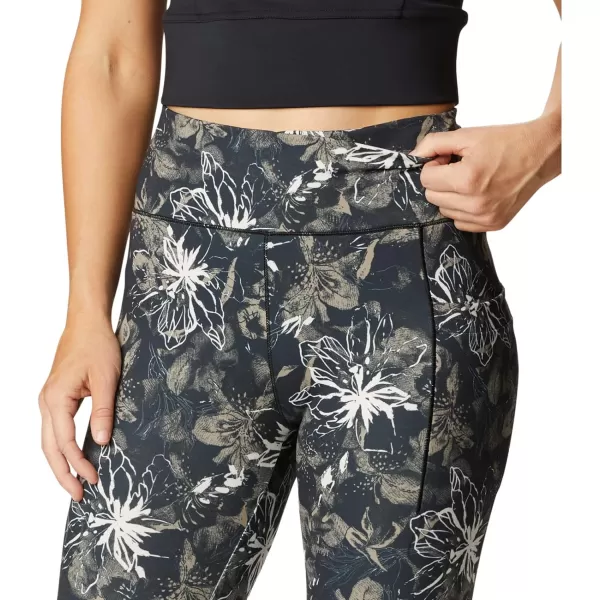 Columbia Womens Weekend Adventure 78 LeggingBlack Aurelian Print