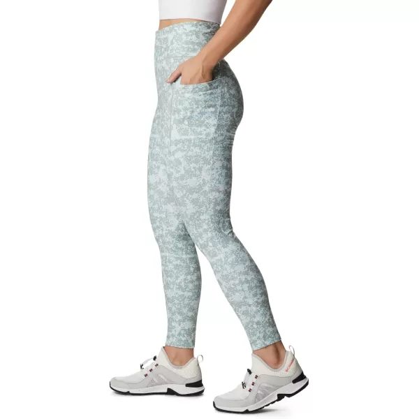 Columbia Womens Weekend Adventure 78 LeggingChalk Dotty Disguise