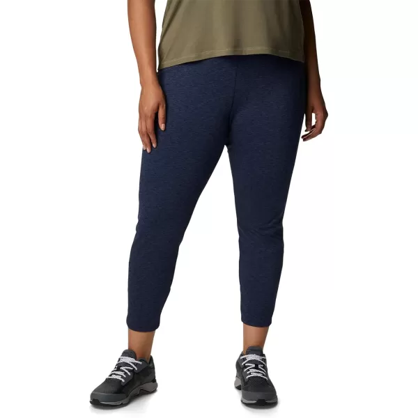 Columbia Womens Weekend Adventure 78 LeggingDark Nocturnal Heather