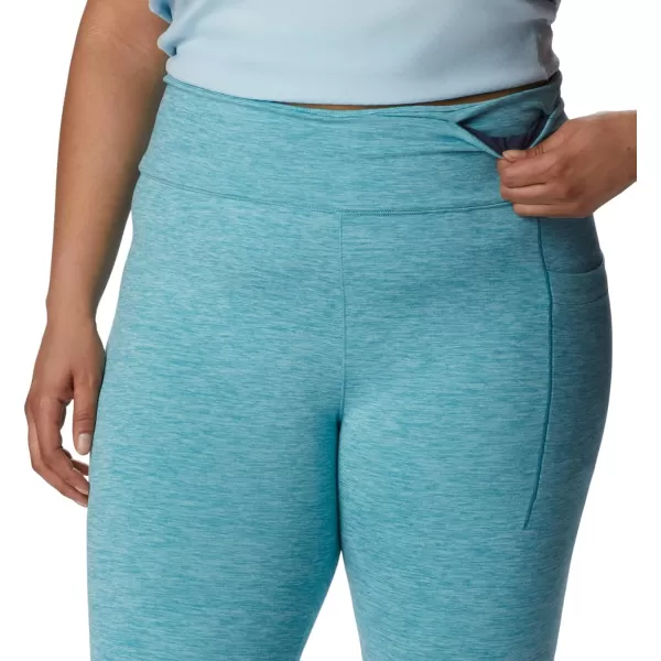 Columbia Womens Weekend Adventure 78 LeggingSea Wave Heather