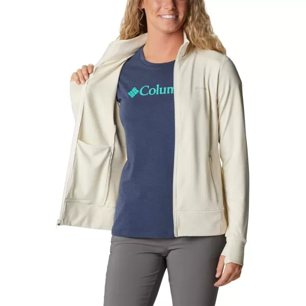 Columbia Womens Weekend Adventure Full ZipChalk Heatherlegacy