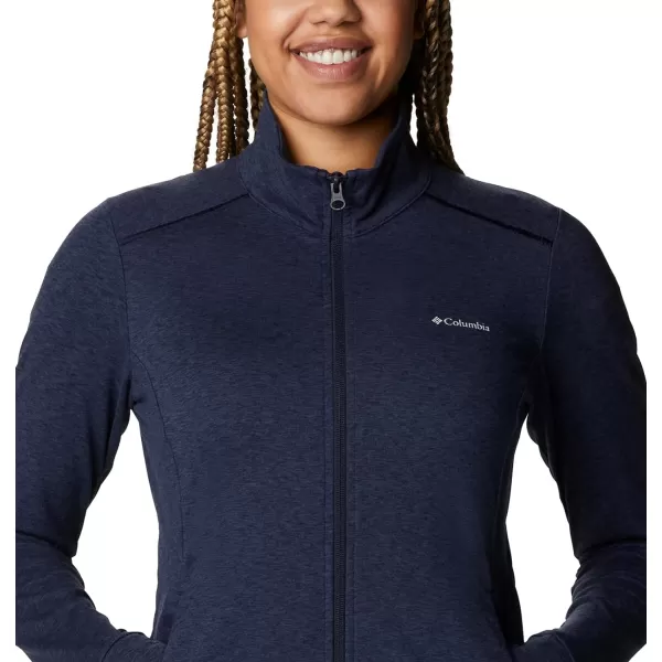 Columbia Womens Weekend Adventure Full ZipDark Nocturnal Heatherlegacy