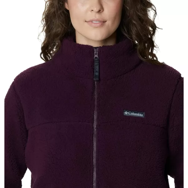 Columbia Womens West Bend Full ZipBlack Cherry