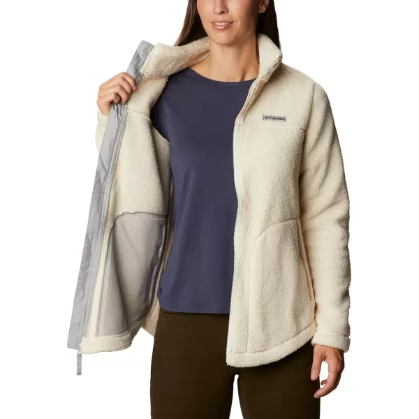 Columbia Womens West Bend Full ZipChalk