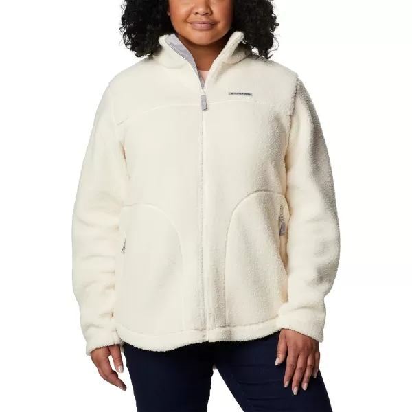 Columbia Womens West Bend Full ZipChalk