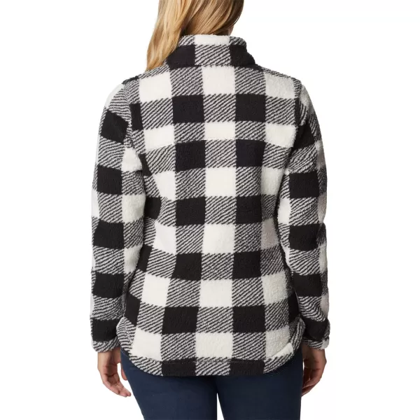 Columbia Womens West Bend Full ZipChalk Check Print