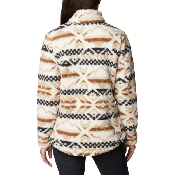 Columbia Womens West Bend Full ZipChalk Checkered Peaks