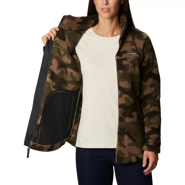 Columbia Womens West Bend Full ZipCypress Trad Camo