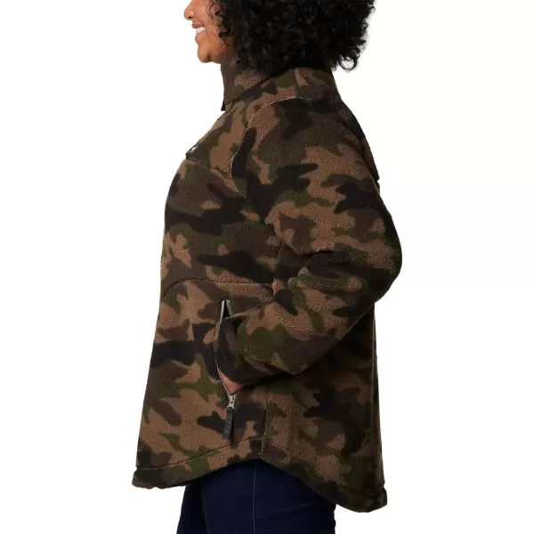 Columbia Womens West Bend Full ZipCypress Trad Camo