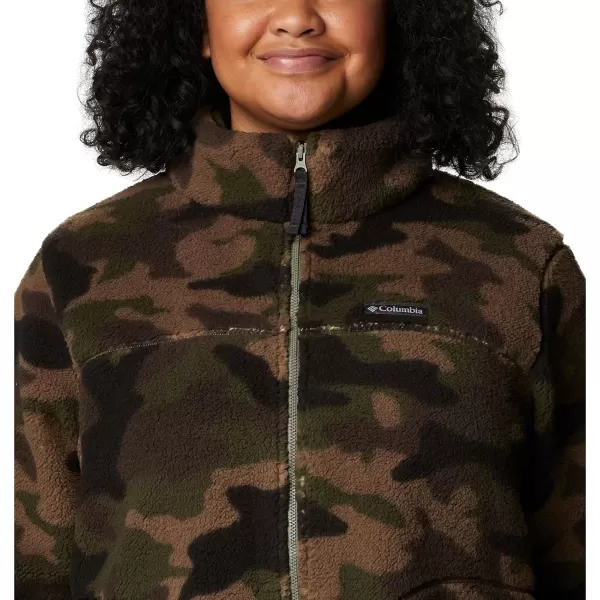 Columbia Womens West Bend Full ZipCypress Trad Camo