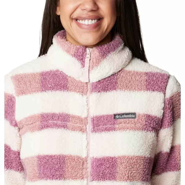 Columbia Womens West Bend Full ZipDusty Pink Multi Check