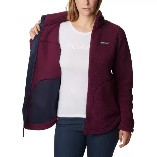 Columbia Womens West Bend Full ZipMarionberry