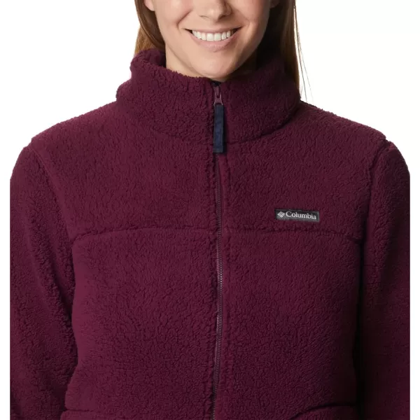 Columbia Womens West Bend Full ZipMarionberry