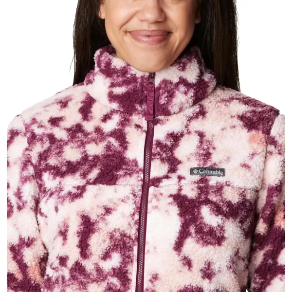 Columbia Womens West Bend Full ZipMarionberry Iceblooms