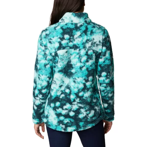 Columbia Womens West Bend Full ZipNight Wave Iceblooms