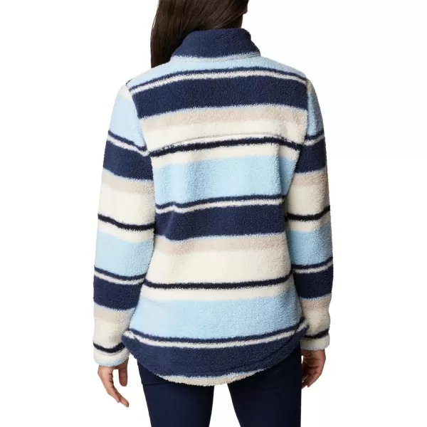 Columbia Womens West Bend Full ZipNocturnal Serendipity Stripe