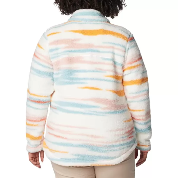 Columbia Womens West Bend Full ZipSea Salt Skyscape