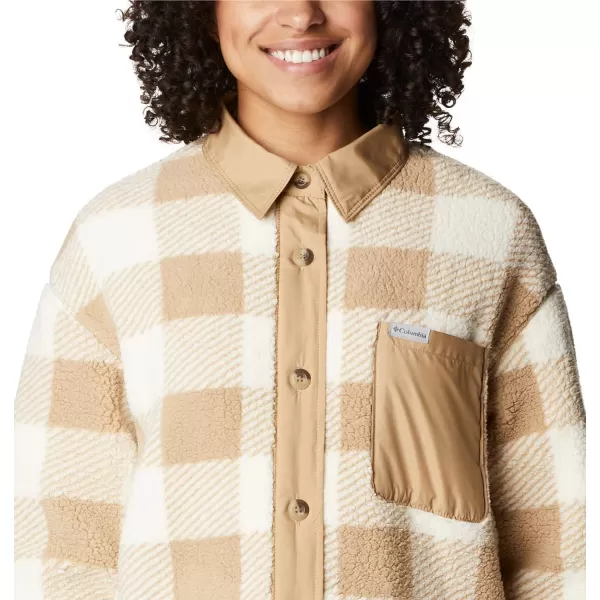 Columbia Womens West Bend Shirt JacketBeach Check Print