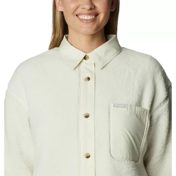 Columbia Womens West Bend Shirt JacketChalk