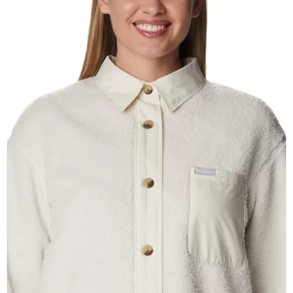 Columbia Womens West Bend Shirt JacketChalk