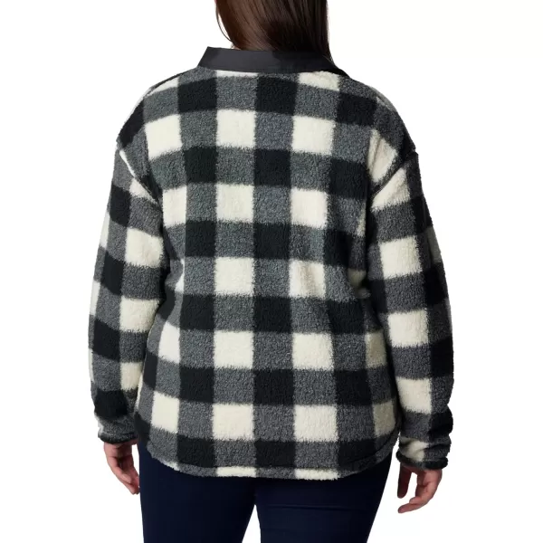 Columbia Womens West Bend Shirt JacketChalk Check Print