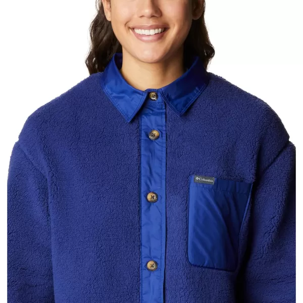 Columbia Womens West Bend Shirt JacketDark Sapphire