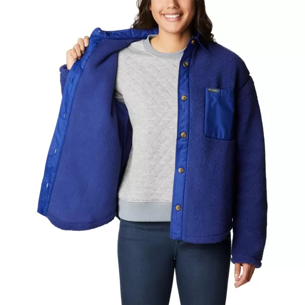 Columbia Womens West Bend Shirt JacketDark Sapphire