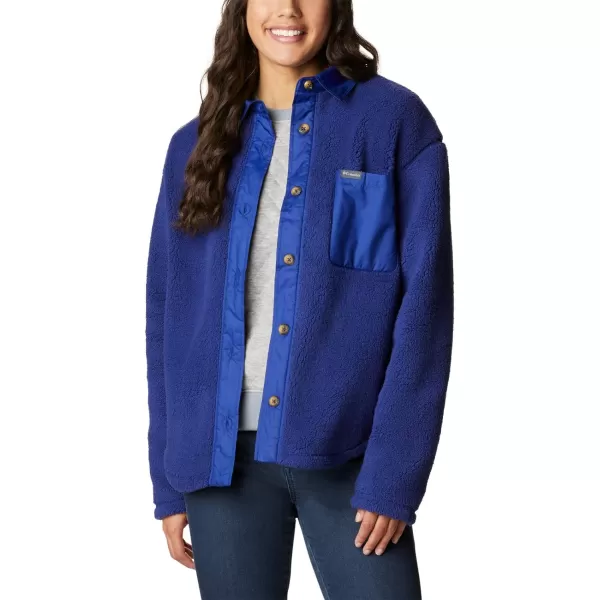 Columbia Womens West Bend Shirt JacketDark Sapphire