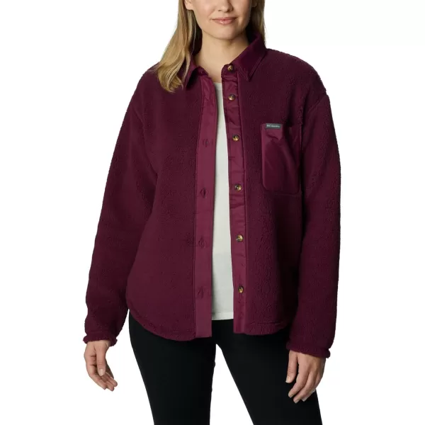 Columbia Womens West Bend Shirt JacketMarionberry