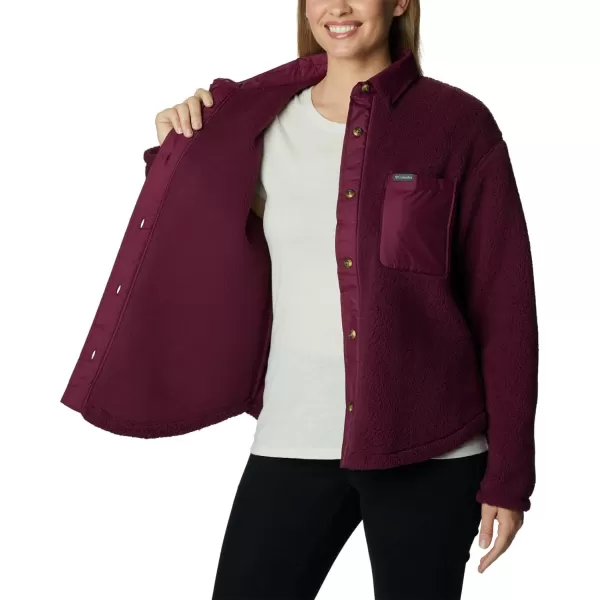 Columbia Womens West Bend Shirt JacketMarionberry