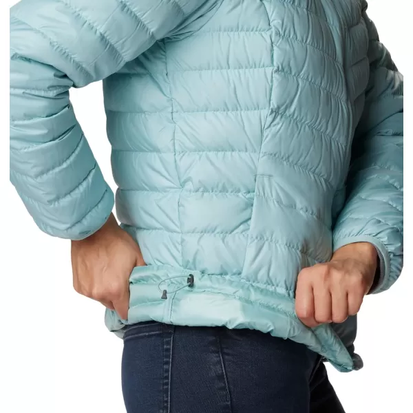 Columbia Womens Westridge Hooded Down JacketAqua Haze