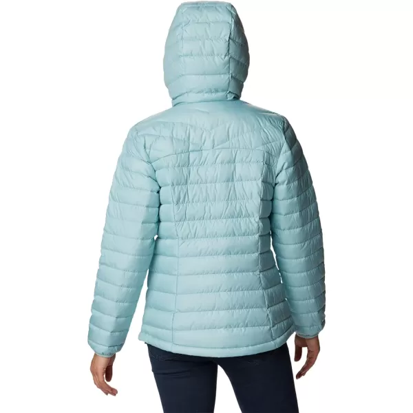 Columbia Womens Westridge Hooded Down JacketAqua Haze