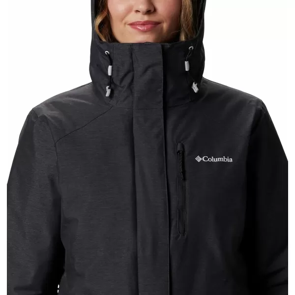 Columbia Womens Whirlibird IV Interchange Winter Jacket Waterproof amp BreathableBlack Crossdye