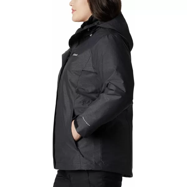 Columbia Womens Whirlibird IV Interchange Winter Jacket Waterproof amp BreathableBlack Crossdye