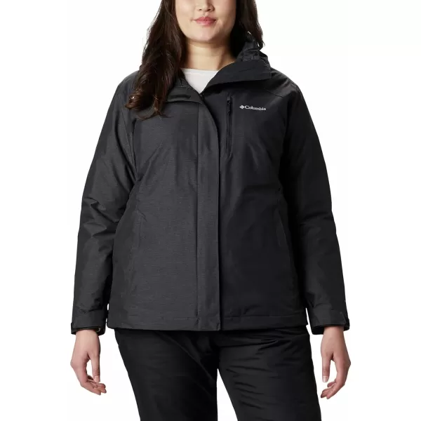 Columbia Womens Whirlibird IV Interchange Winter Jacket Waterproof amp BreathableBlack Crossdye