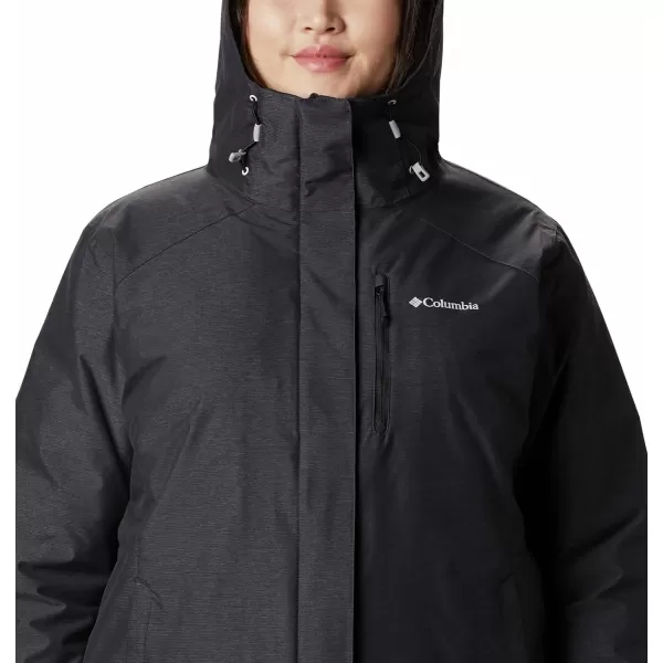 Columbia Womens Whirlibird IV Interchange Winter Jacket Waterproof amp BreathableBlack Crossdye