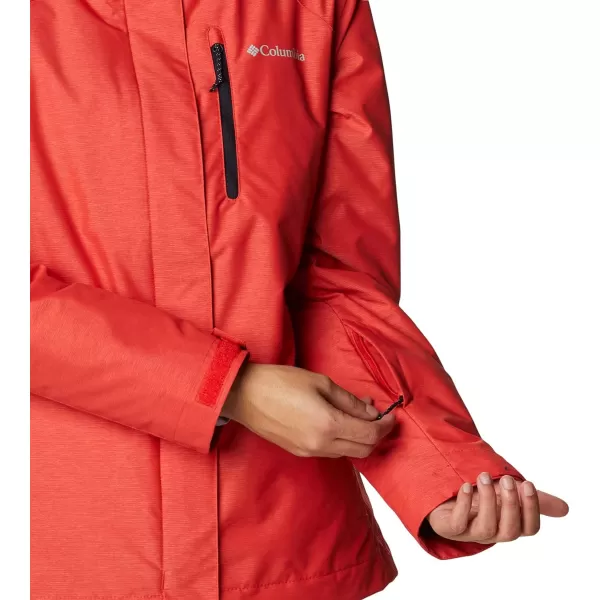 Columbia Womens Whirlibird IV Interchange Winter Jacket Waterproof amp BreathableBold Orange Crossdye