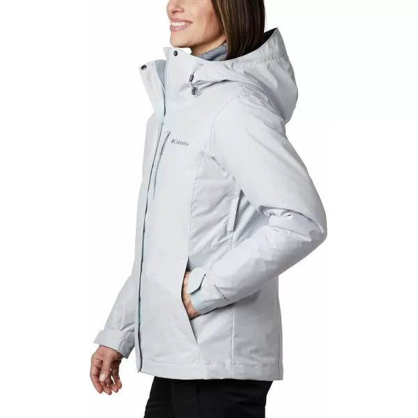 Columbia Womens Whirlibird IV Interchange Winter Jacket Waterproof amp BreathableCirrus Grey Crossdye