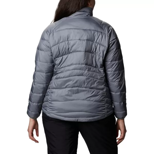 Columbia Womens Whirlibird IV Interchange Winter Jacket Waterproof amp BreathableCirrus Grey Crossdye