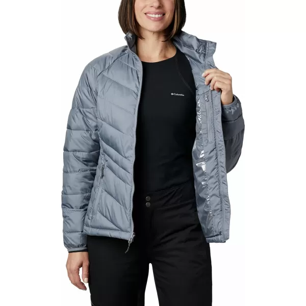 Columbia Womens Whirlibird IV Interchange Winter Jacket Waterproof amp BreathableCirrus Grey Crossdye