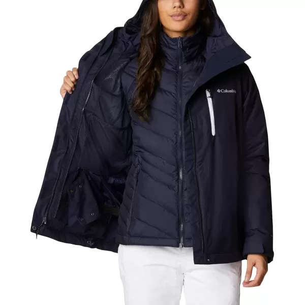 Columbia Womens Whirlibird IV Interchange Winter Jacket Waterproof amp BreathableDark Nocturnal