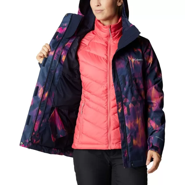 Columbia Womens Whirlibird IV Interchange Winter Jacket Waterproof amp BreathableDark Nocturnal Folk Blur