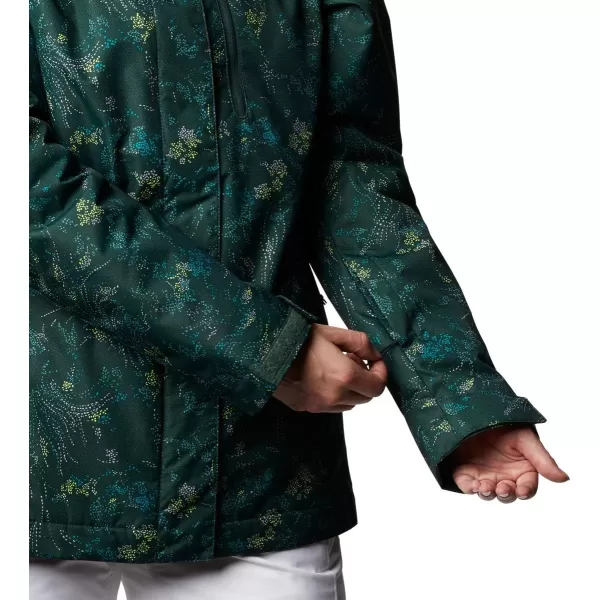 Columbia Womens Whirlibird IV Interchange Winter Jacket Waterproof amp BreathableSpruce Dotty Floral Print