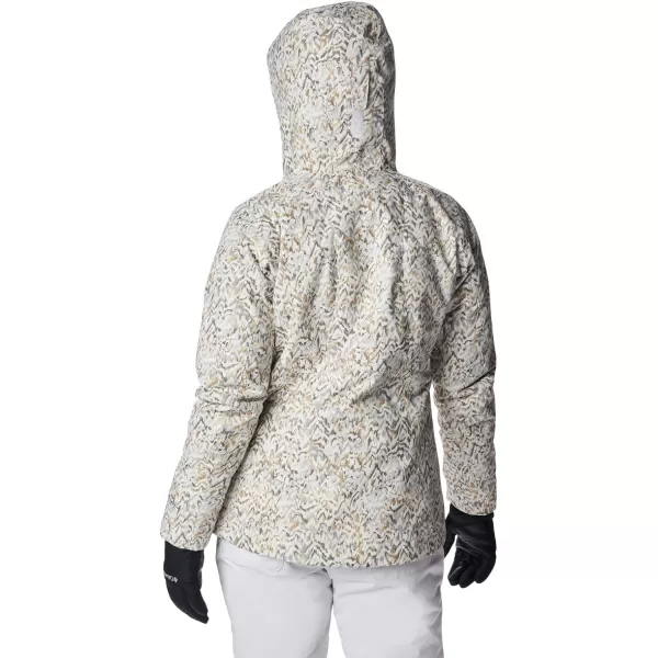Columbia Womens Whirlibird IV Interchange Winter Jacket Waterproof amp BreathableWhite Terrain Print