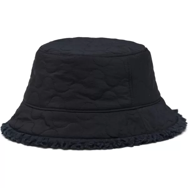 Columbia Womens Winter Pass Reversible Bucket HatBlackBlack