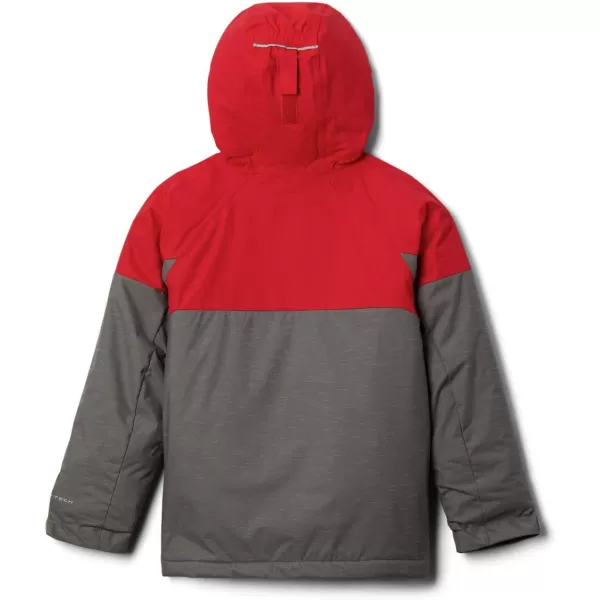 Columbia boys Alpine Actionnbspii JacketCity Grey HeatherMountain Red