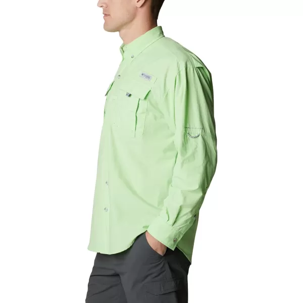 Columbia mens Bahama Ii Long Sleeve ShirtLime Glow